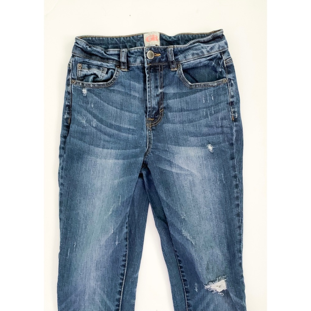 GB Distressed Straight Leg Jeans 9 (Juniors)
